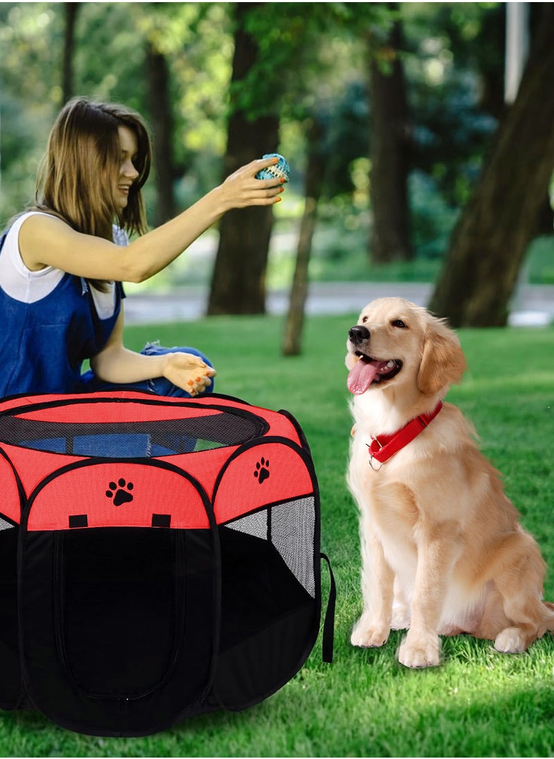 Folding Cat Tent Dog Cage Puppy Cage Pet Tent Dog Enclosure Cage