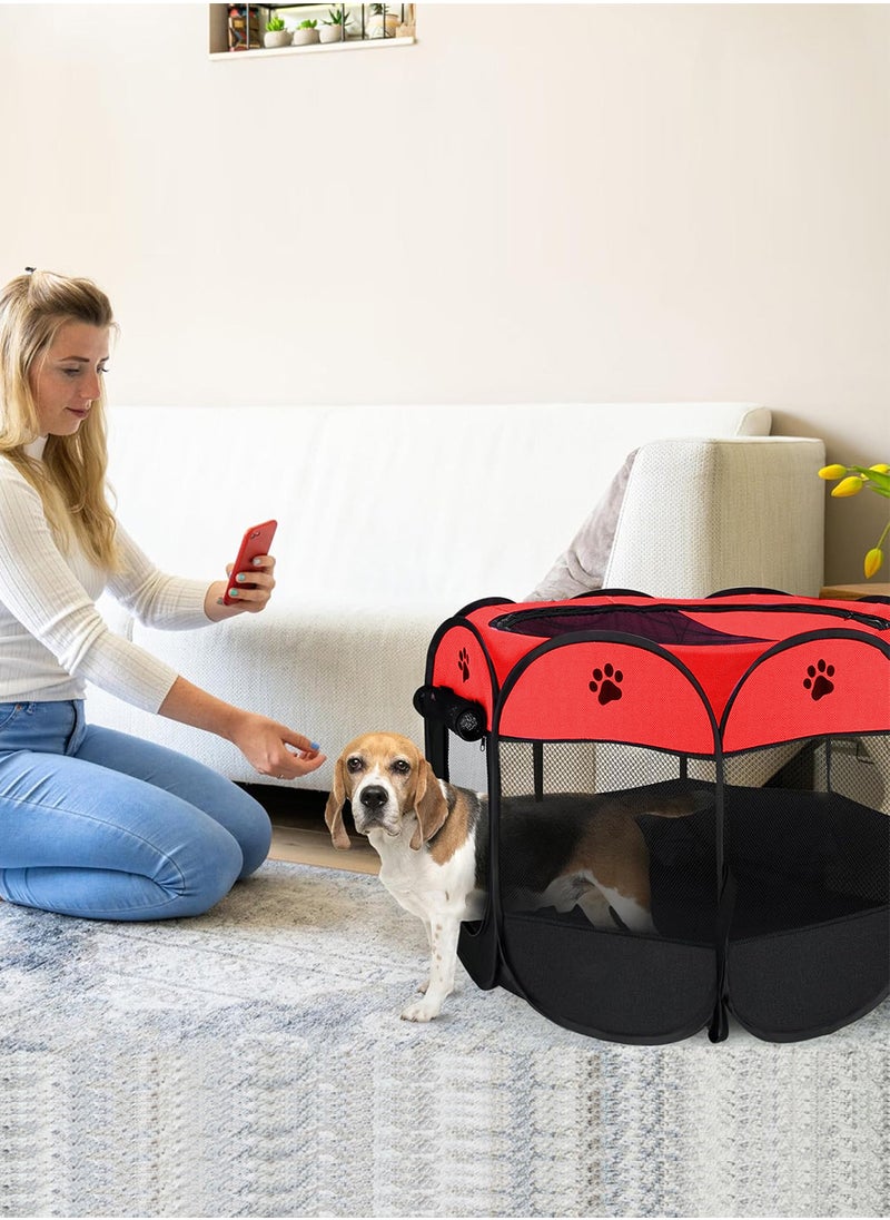 Folding Cat Tent Dog Cage Puppy Cage Pet Tent Dog Enclosure Cage