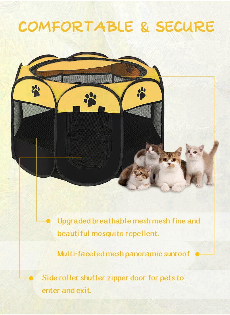 Folding Cat Tent Dog Cage Puppy Cage Pet Tent Dog Enclosure Cage