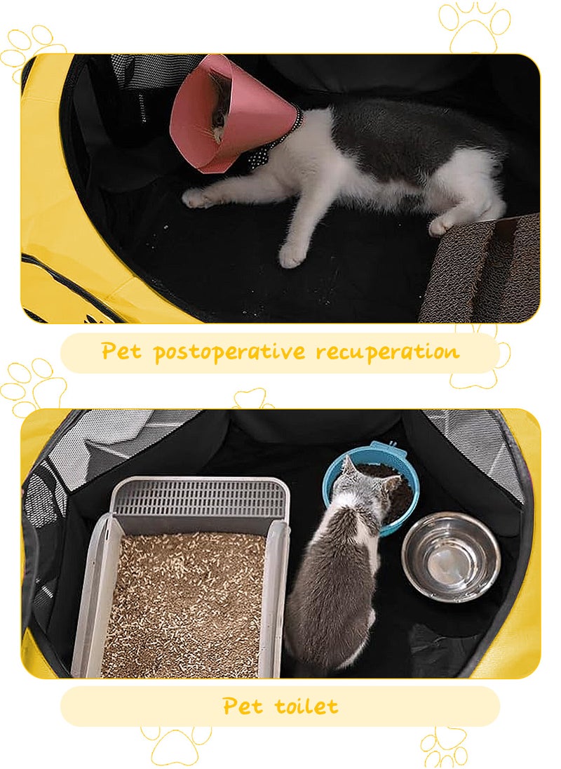 Folding Cat Tent Dog Cage Puppy Cage Pet Tent Dog Enclosure Cage