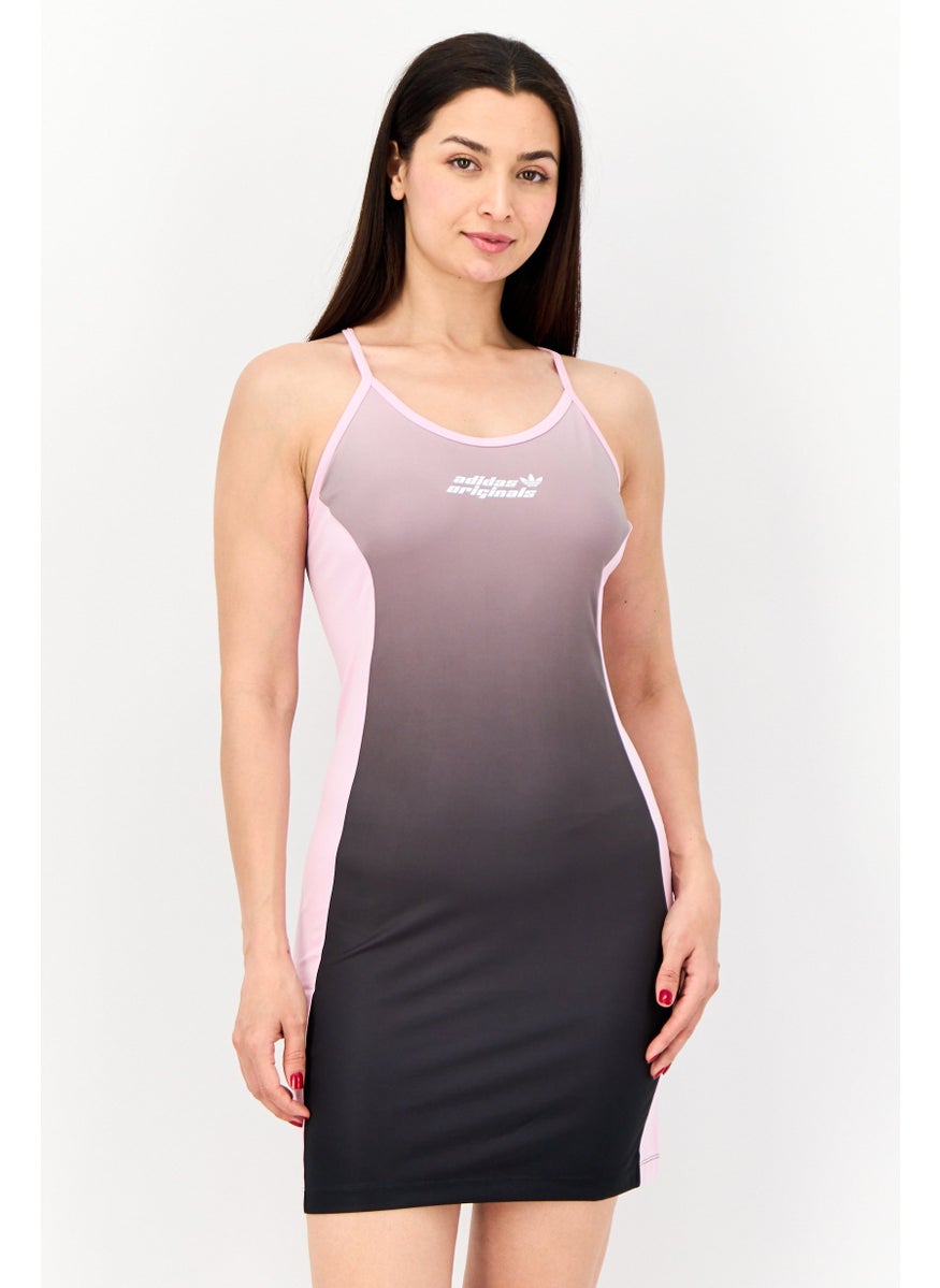 Women Sportwear Fit Sleeveless Outdoor Dress, Pink