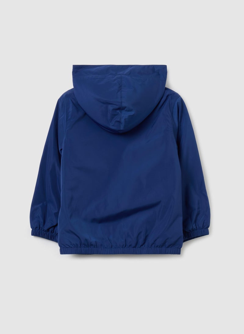 Waterproof jacket with hood