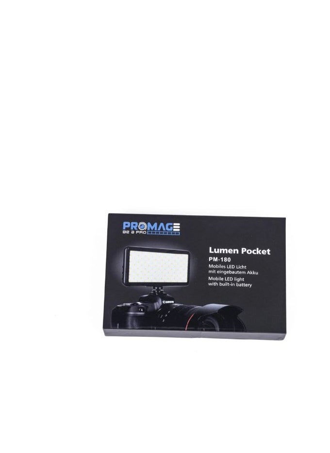 PROMAGE VL011/1500B Professional LED Video Light with Infrared Remote, Adjustable Color Temperature, and Wide Voltage Support