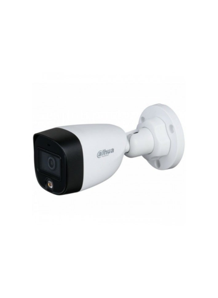 Dahua Wired 2MP 20 Mtrs Full Colour HD Bullet Camera DH-HAC-HFW1209CP-LED - White