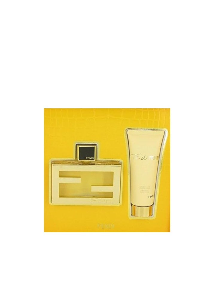 Fan di FENDI for Women Set 75ml EDP Spray + 75ml Body Lotion