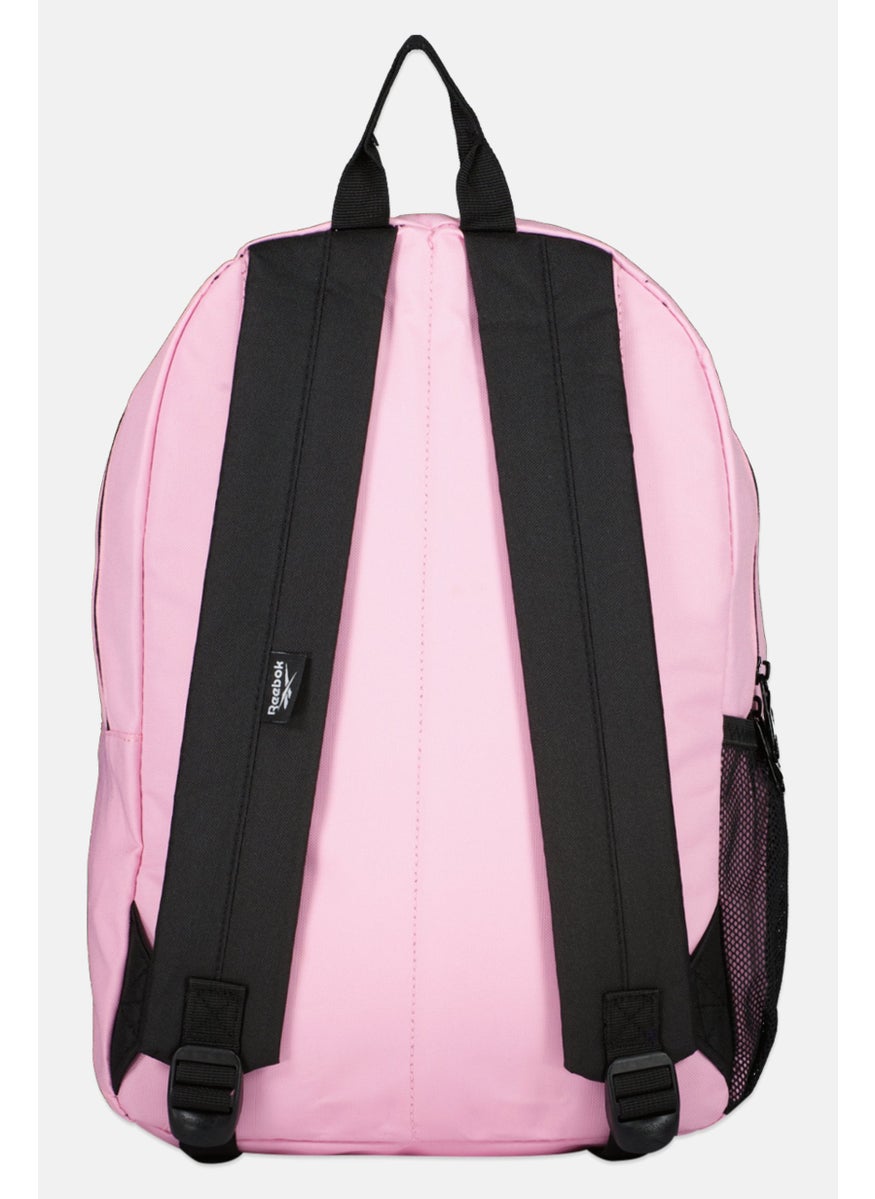 Kids Girl Brand Logo Backpack Bags, Pink