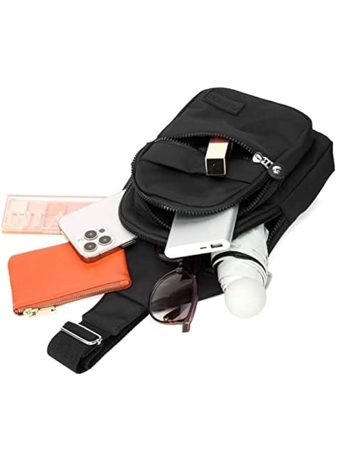 Small Sling Backpack Crossbody Sling Bag, Chest Bag Daypack Fanny Pack Cross Body Bag for Outdoors Hiking Traveling