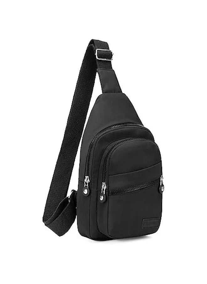 Small Sling Backpack Crossbody Sling Bag, Chest Bag Daypack Fanny Pack Cross Body Bag for Outdoors Hiking Traveling