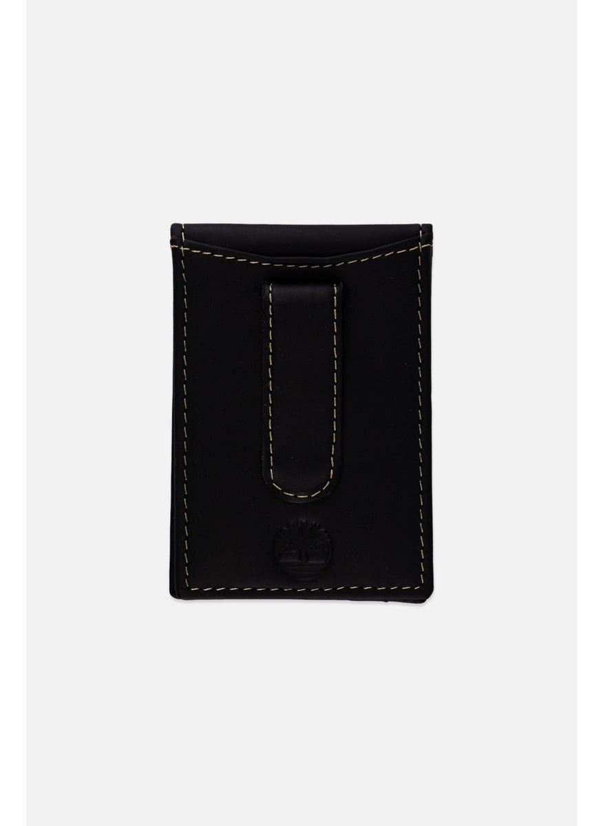 Men Flip Clip Card Holder 8 H x 11 L x 1 W cm, Black