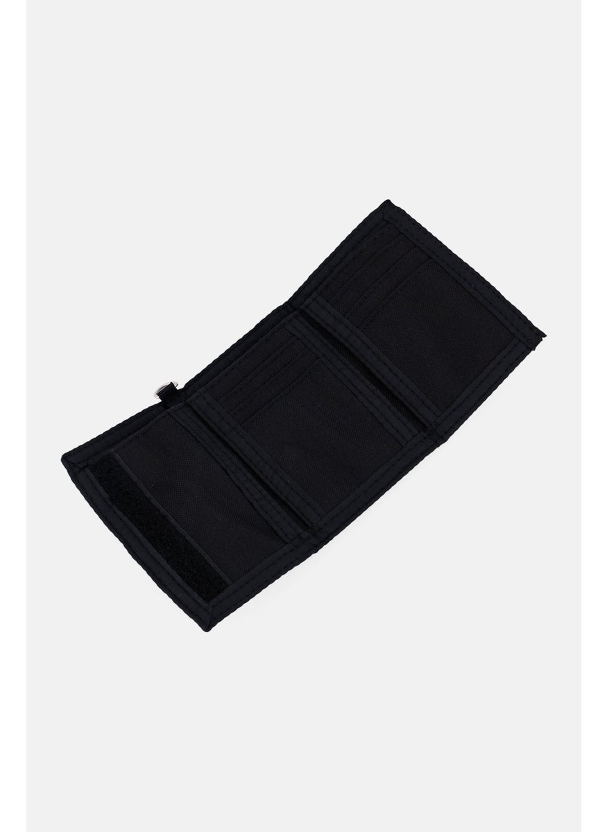 Men Brand Logo Trifold Wallet, Multicolor