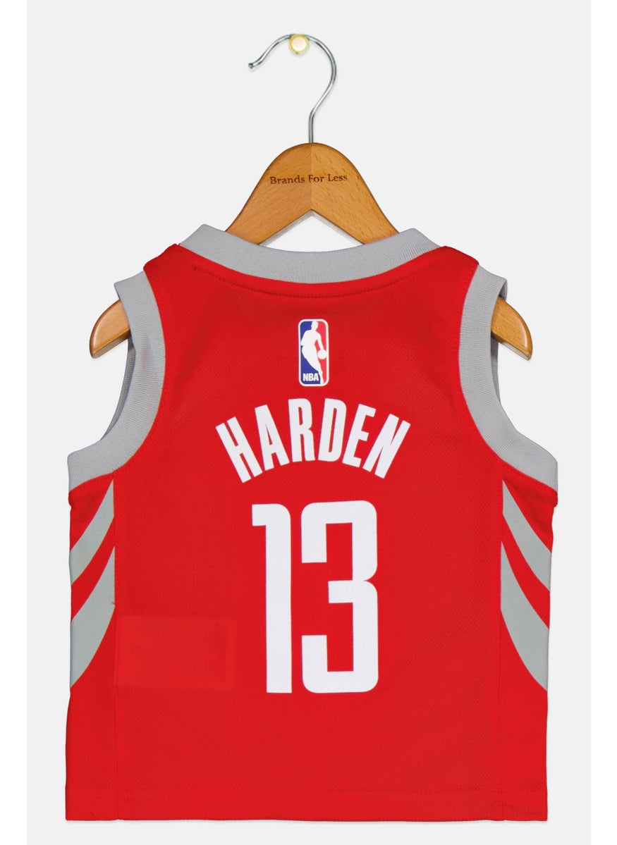 Nike x NBA Toddlers Boy Graphic Print Jersey, Red