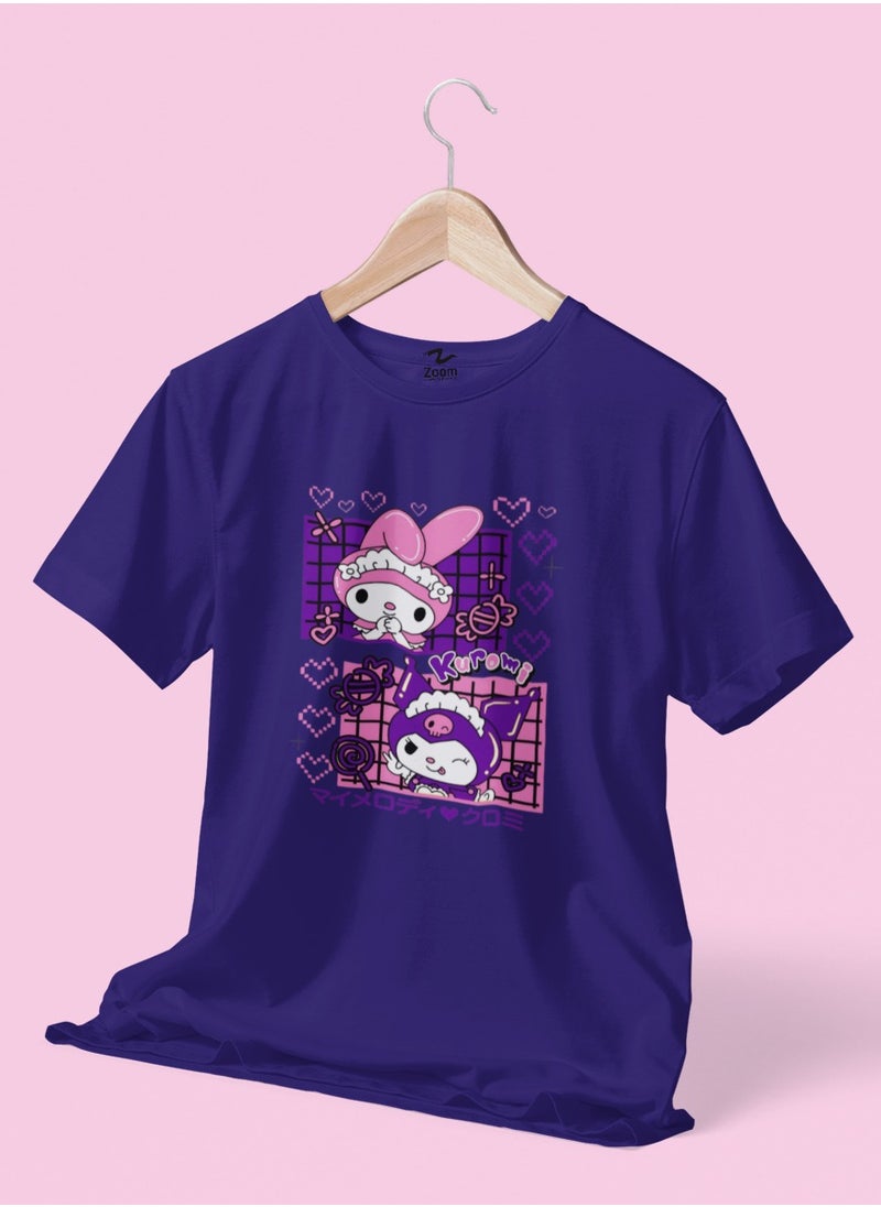 MY MELODY AND KUROMI CUTE T-SHIRT