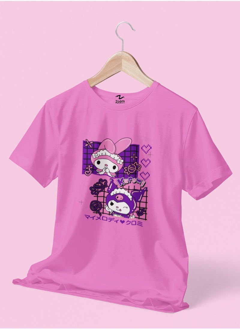 MY MELODY AND KUROMI CUTE T-SHIRT
