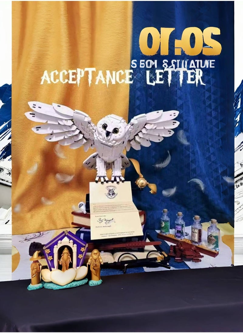 Harry Potter Hedwig-style Building Blocks Owl Assembly Children's Toys Intellectual Development