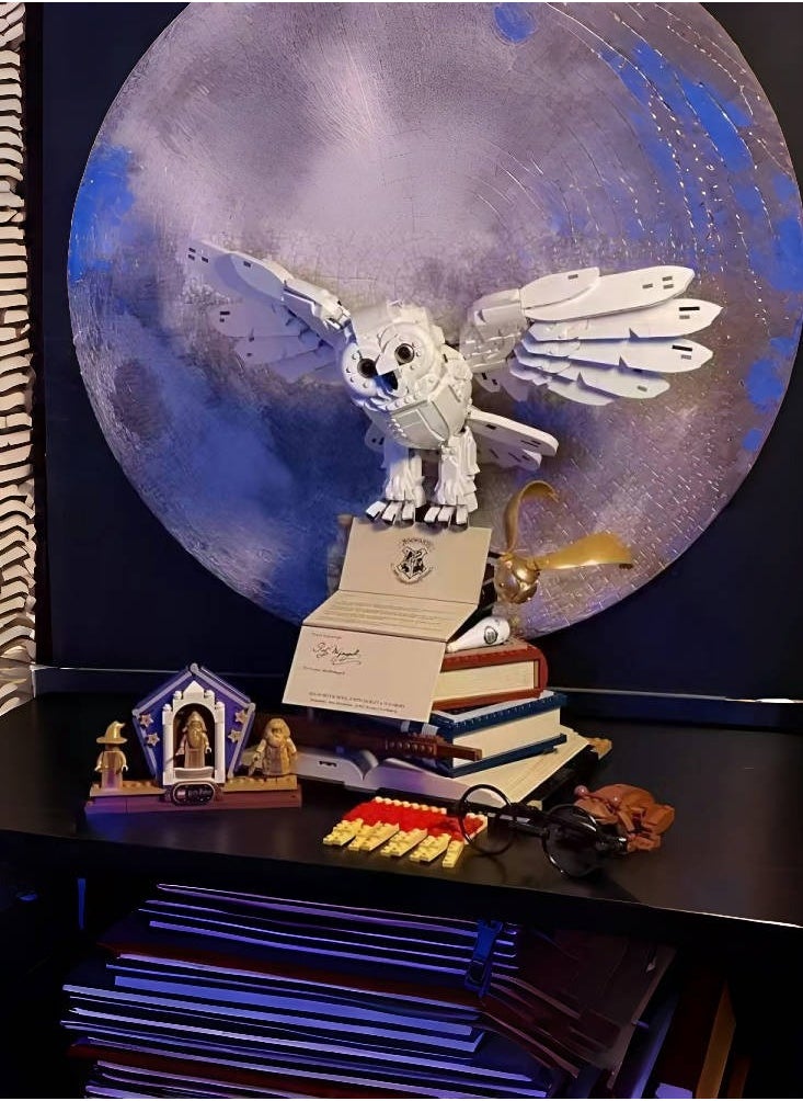 Harry Potter Hedwig-style Building Blocks Owl Assembly Children's Toys Intellectual Development
