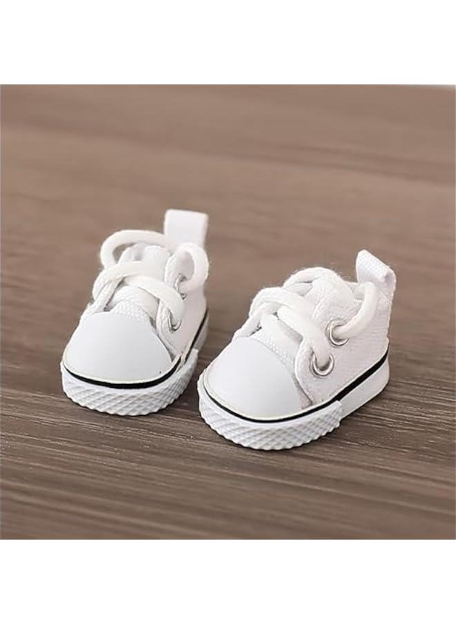 Labubu Clothes, labubu Outfit, Labubu Keychain Accessories, Cute Kawaii Fashion Shoes for 15cm & 17cm Labubu, Hats Clothes Replacement for Labubu White (No Doll)