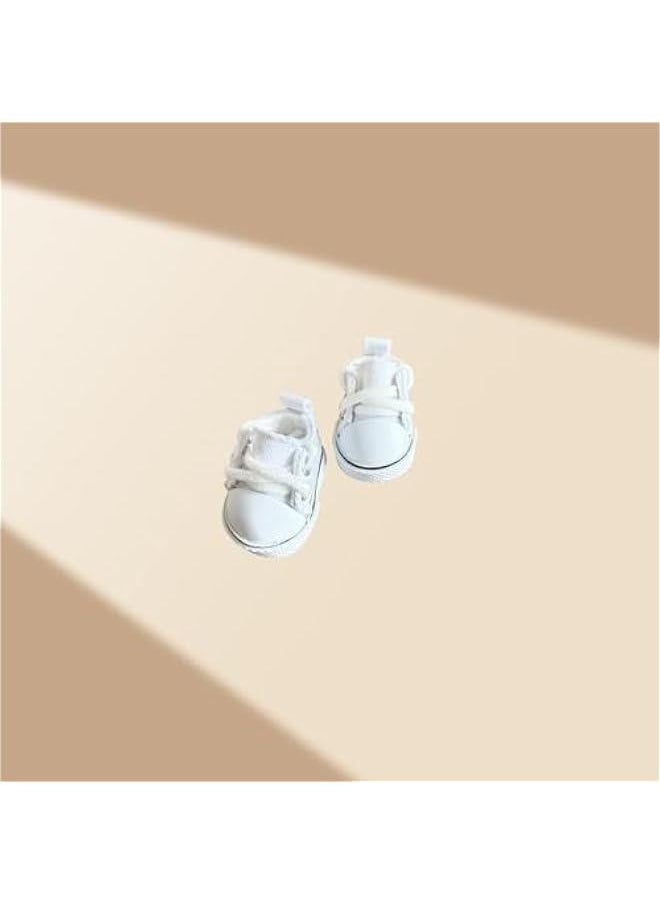 Labubu Clothes, labubu Outfit, Labubu Keychain Accessories, Cute Kawaii Fashion Shoes for 15cm & 17cm Labubu, Hats Clothes Replacement for Labubu White (No Doll)