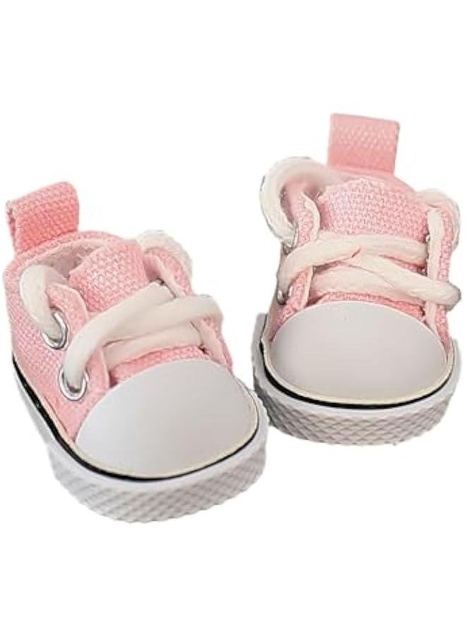 Labubu Clothes, labubu Outfit, Labubu Keychain Accessories, Cute Kawaii Fashion Shoes for 15cm & 17cm Labubu, Hats Clothes Replacement for Labubu Pink (No Doll)