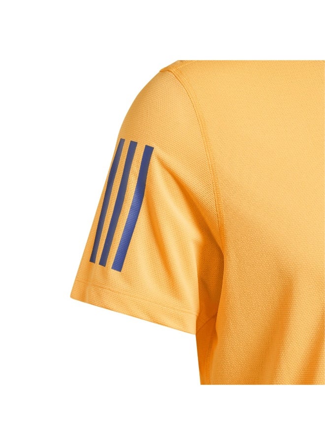 Adidas Wfl Event Ss Tm Orange Running T-Shirts For Men Xs