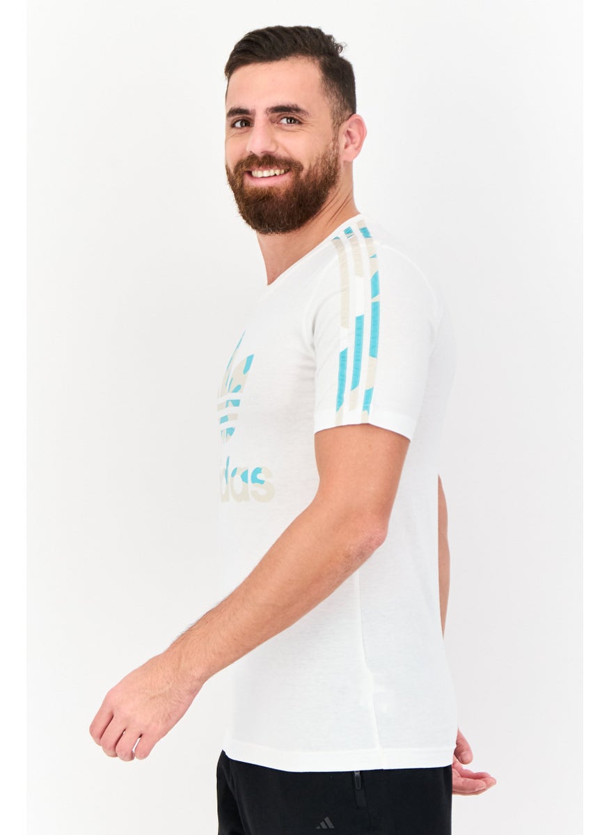 Men Sportswear Fit Short Sleeve Training T-Shirt, White