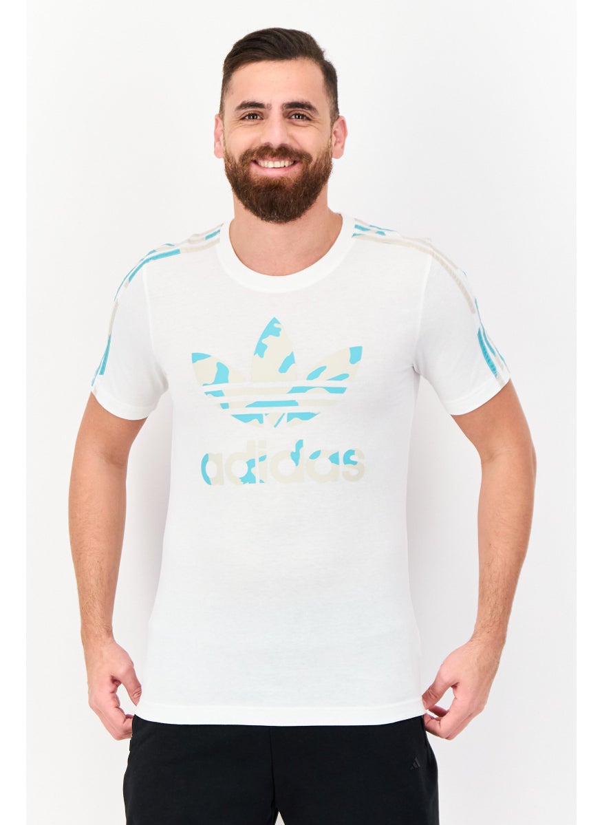 Men Sportswear Fit Short Sleeve Training T-Shirt, White