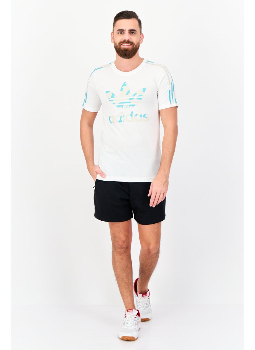 Men Sportswear Fit Short Sleeve Training T-Shirt, White