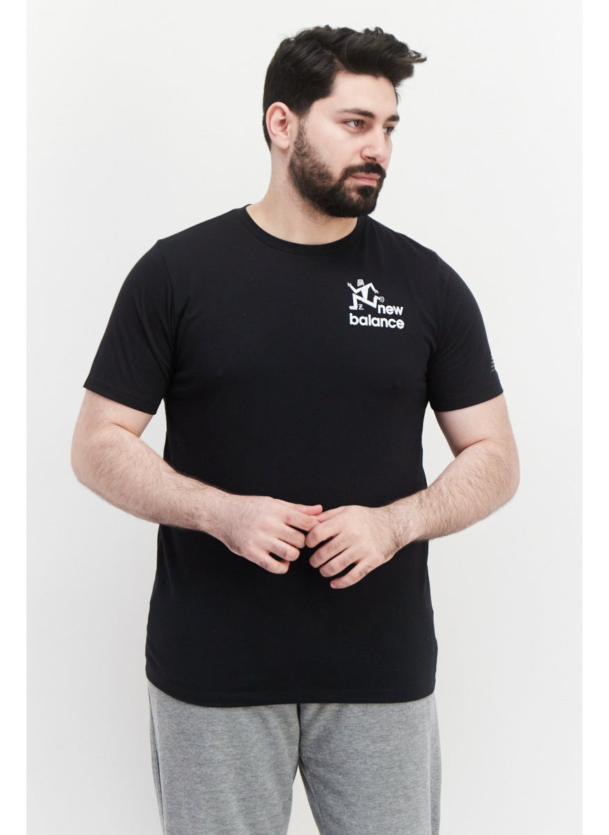 Men Sportswear Fit Training T-Shirt, Black