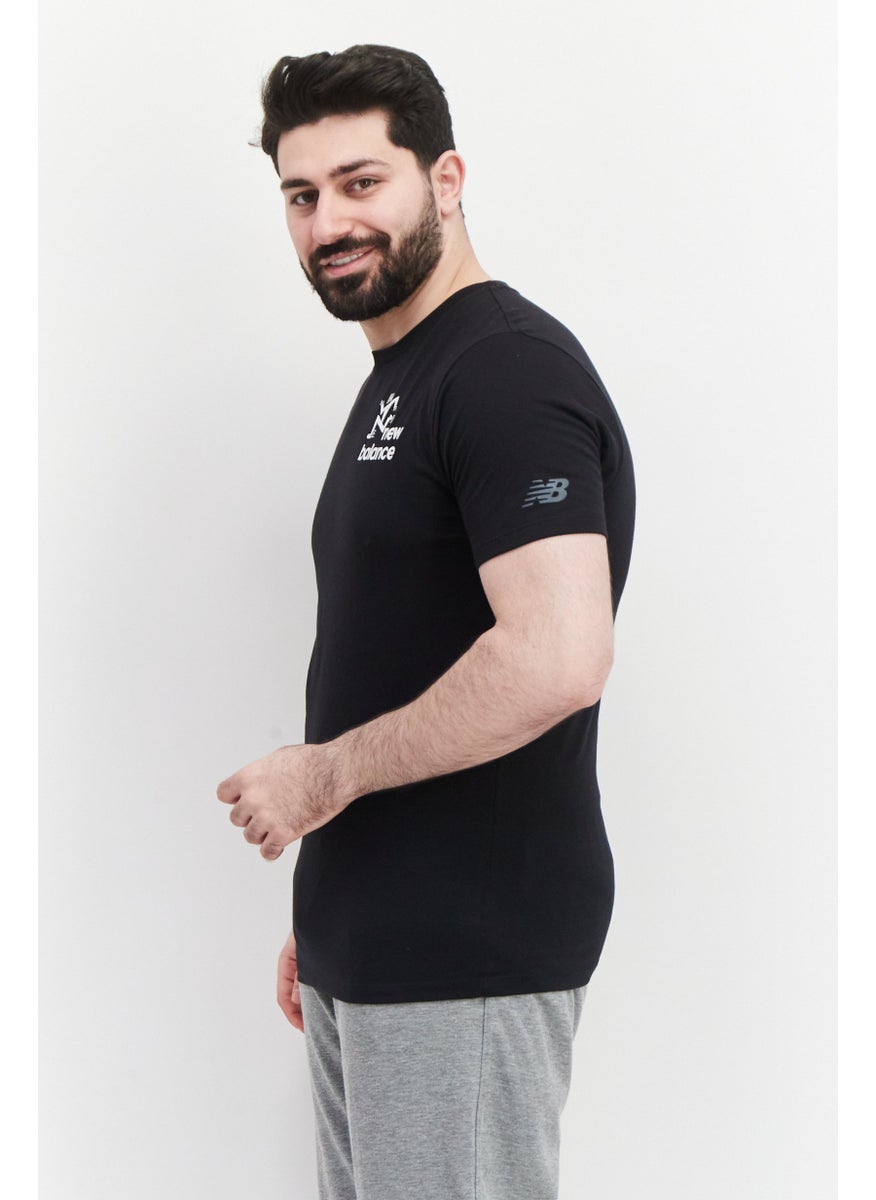 Men Sportswear Fit Training T-Shirt, Black