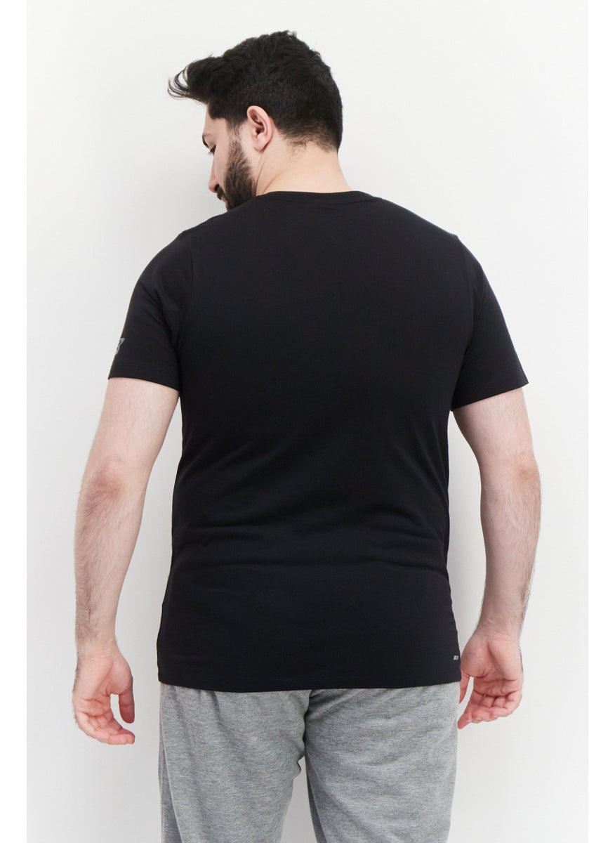 Men Sportswear Fit Training T-Shirt, Black