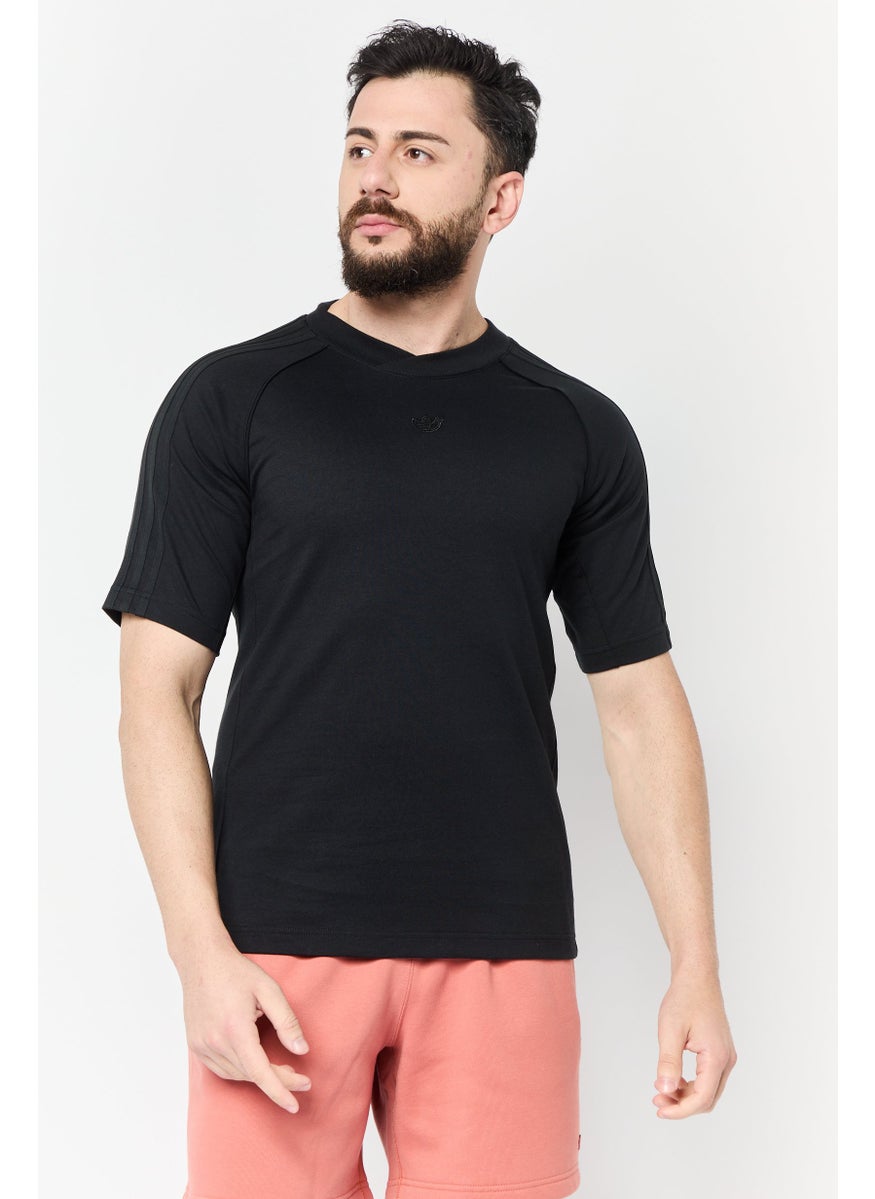 Men Sportswear Fit Short Sleeve Training T-Shirt, Black