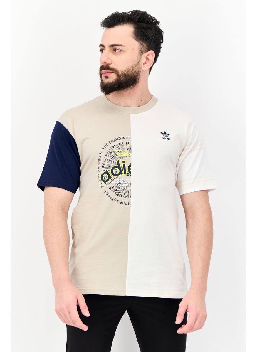 Men Sportswear Fit Short Sleeve Outdoor T Shirt, Multicolor