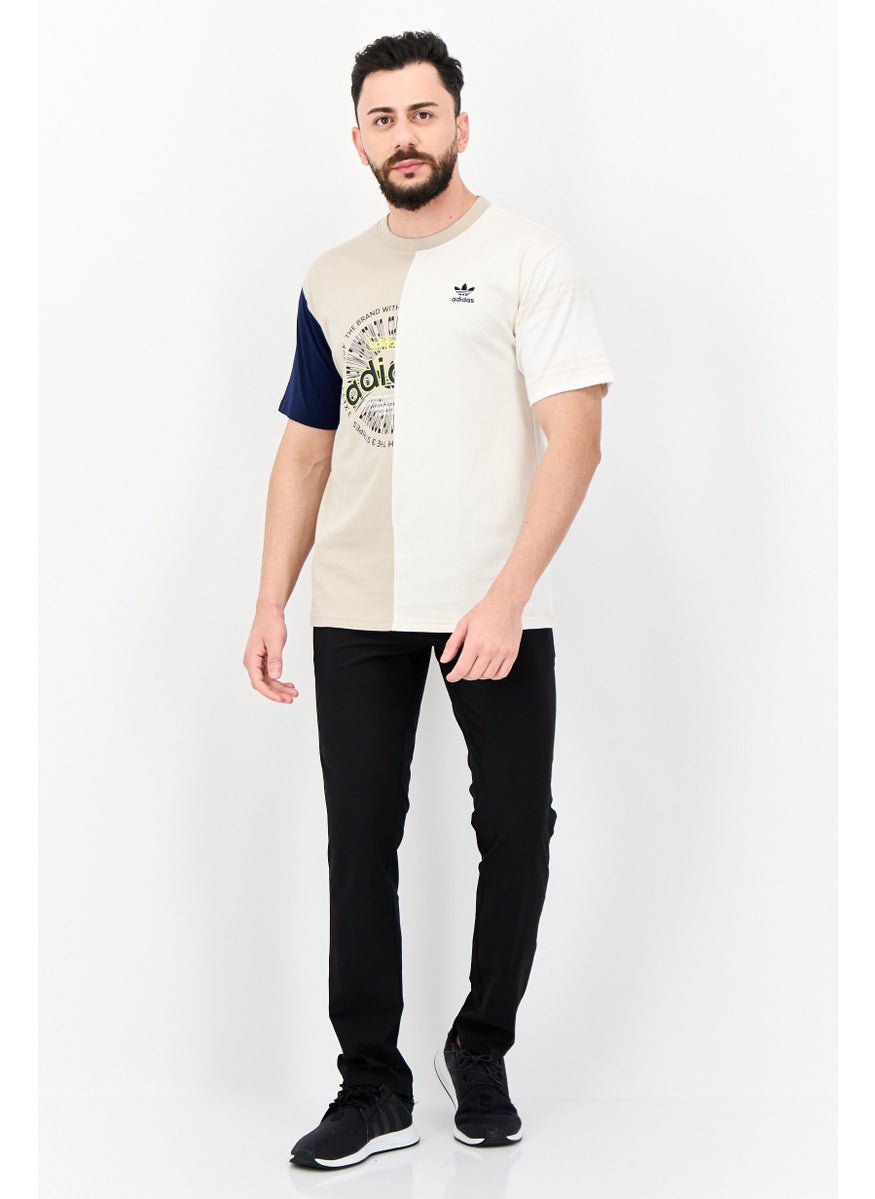 Men Sportswear Fit Short Sleeve Outdoor T Shirt, Multicolor