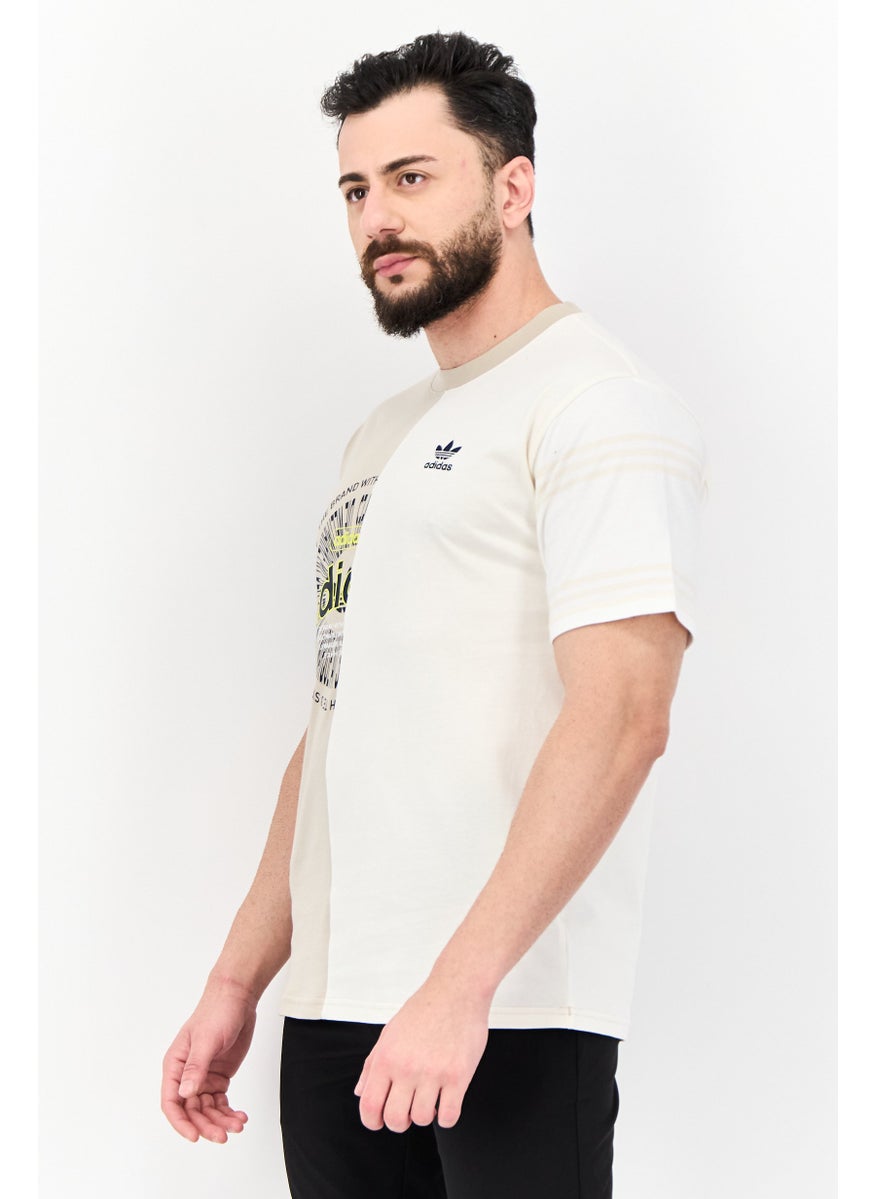 Men Sportswear Fit Short Sleeve Outdoor T Shirt, Multicolor