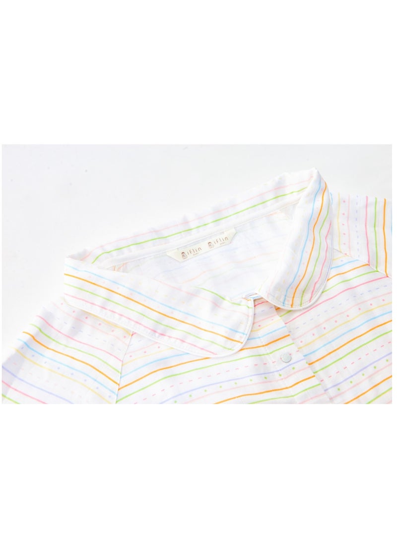 My Trendy Bamboo Nursing Cape - Playful Stripes