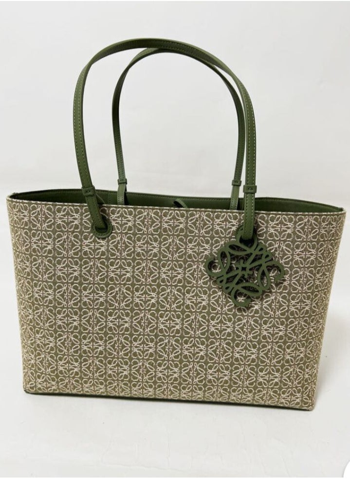 Chic Quilted Bag with Decorative Charm