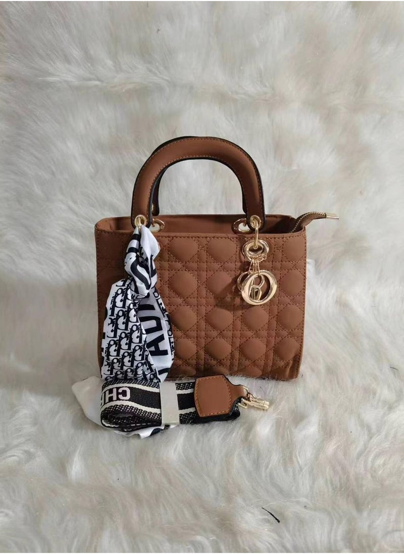 Mini Tote with Modern Accents
