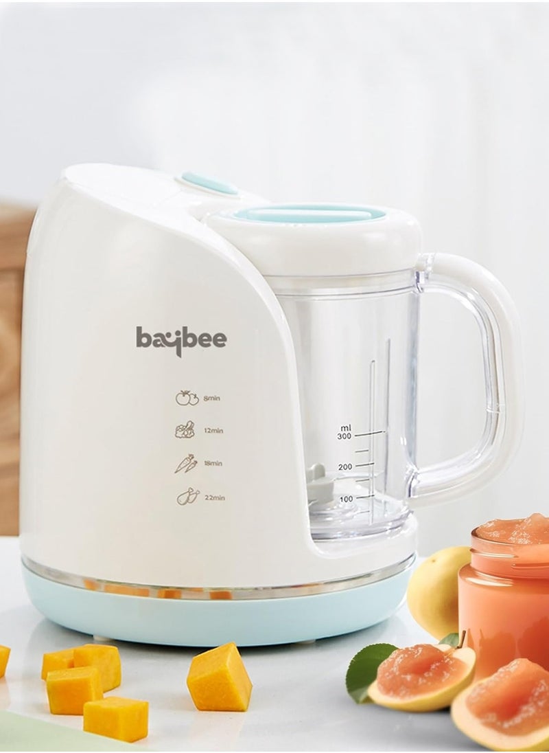 Premium 4-In-1 Smart Multifunction Electric Food Processor, Steamer, Blender With 600 ML Jar, Steam Basket And Scraper