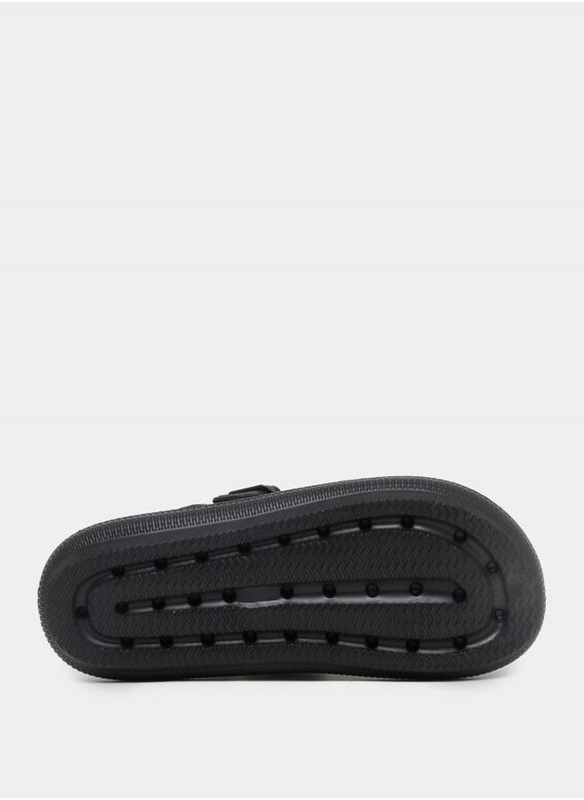 Buckle Slip On Sandals