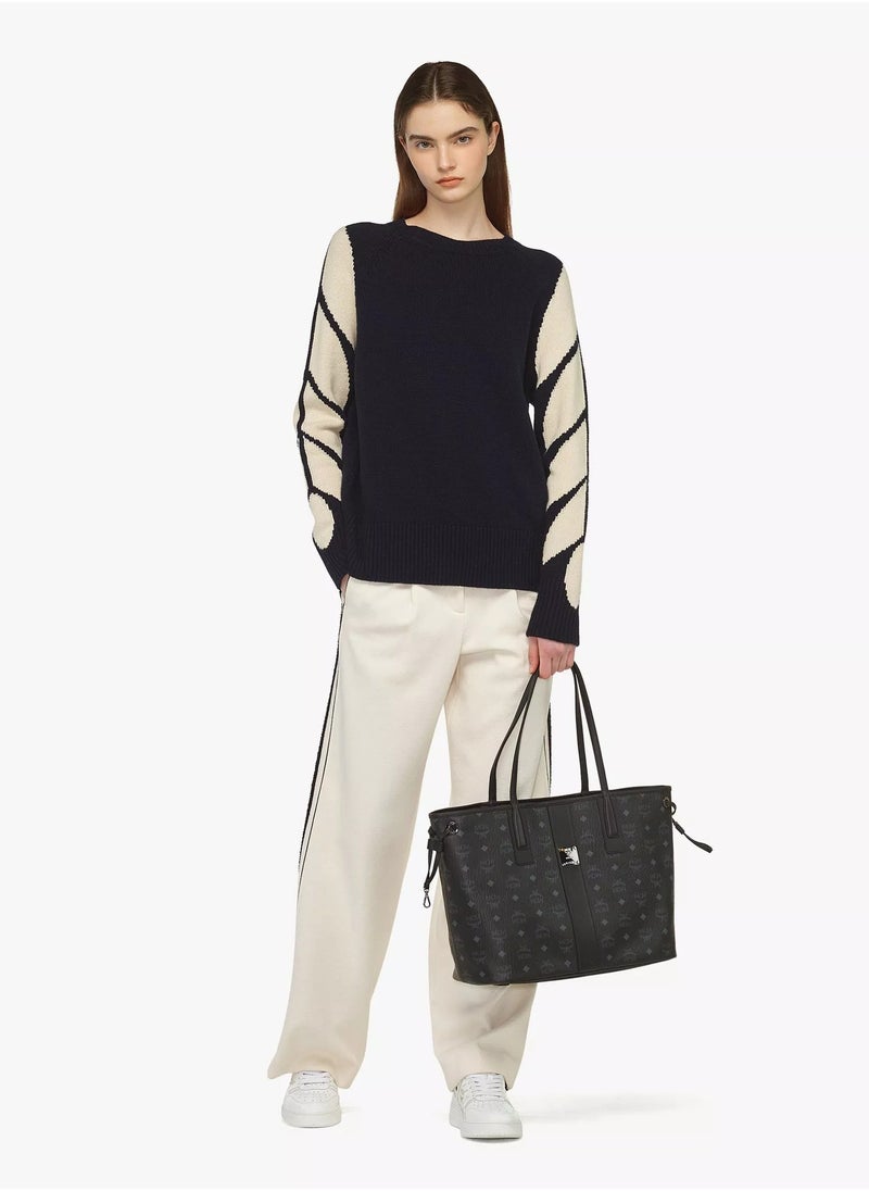 Liz Reversible Shopper in Visetos