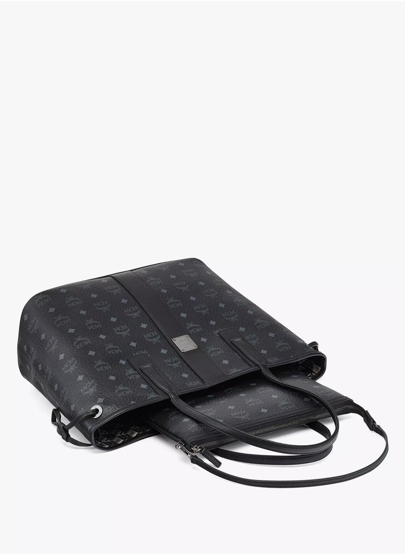 Liz Reversible Shopper in Visetos