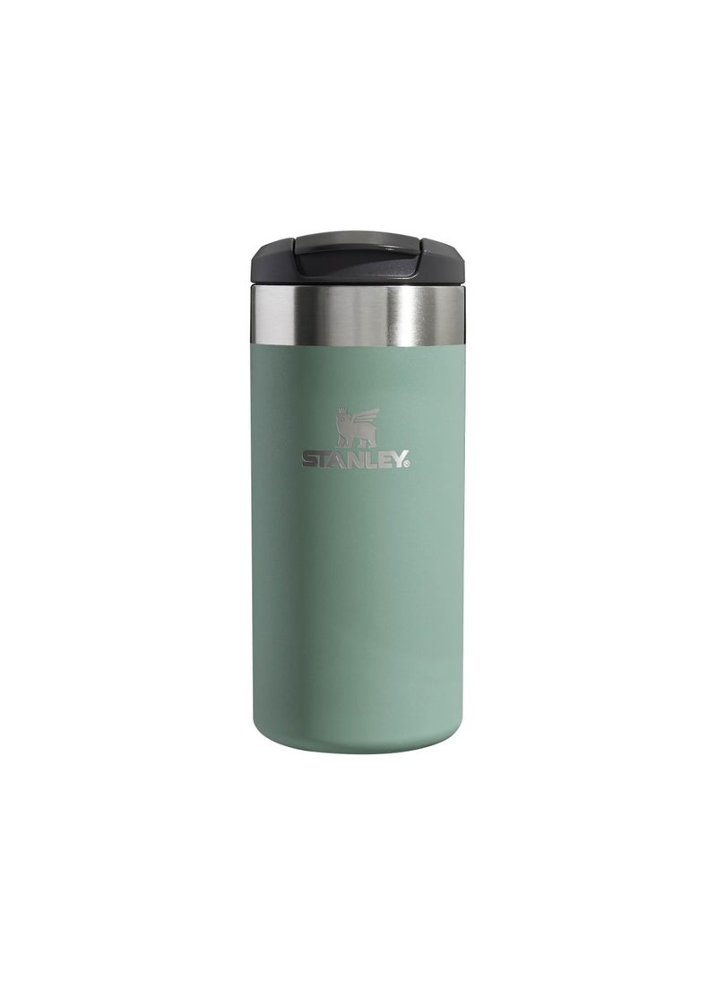 Aerolight Transit Travel Mug 0.35L - Keeps 4 Hours Hot - 6 Hours Cold - Dishwasher Safe - Leakproof - Car Cup Holder Compatible - Thermos Coffee Mug - Shale Metallic