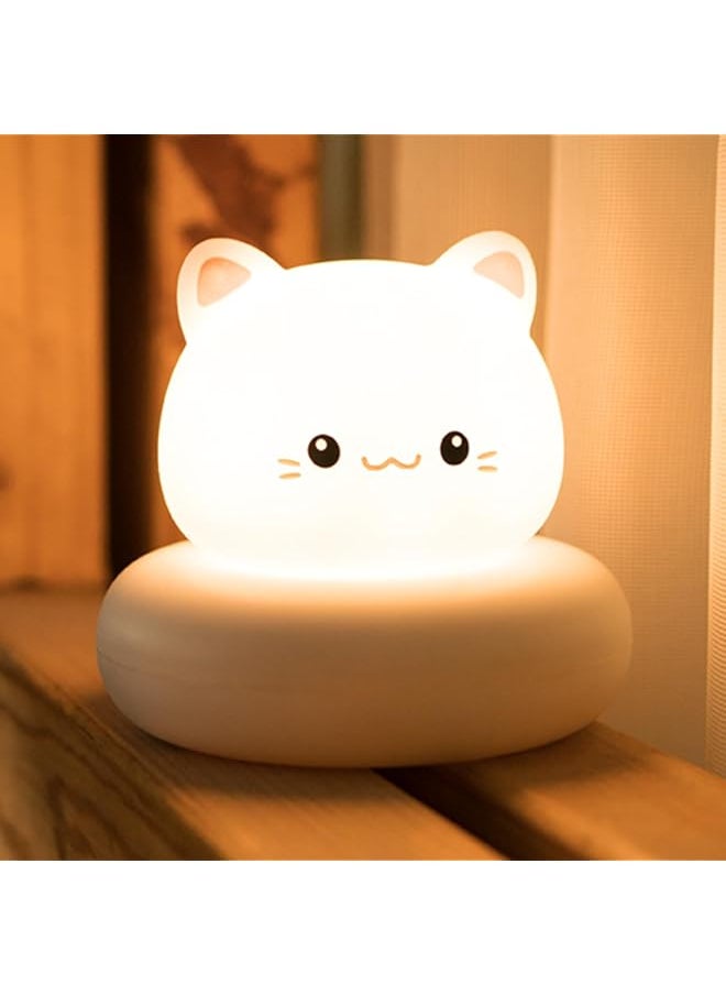 Rechargeable Cat Night Light Decoration Bedroom Child Girl Newborn Gift