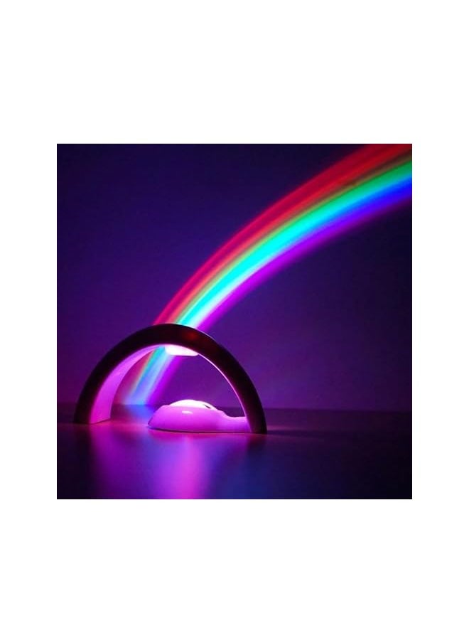 Rainbow Led Lights - USB Power Supply Rainbow Projector Lamp Rainbow Maker, Rainbow Night Light Projector Rainbow Lights for Bedroom and Children Gift