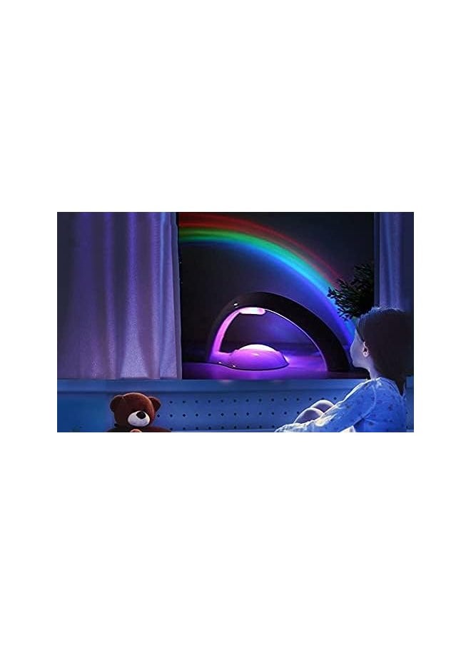 Rainbow Led Lights - USB Power Supply Rainbow Projector Lamp Rainbow Maker, Rainbow Night Light Projector Rainbow Lights for Bedroom and Children Gift