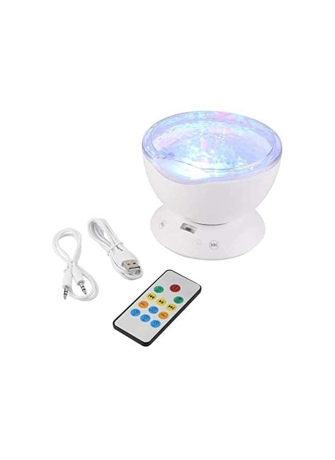 Ocean Wave Starry Sky Aurora LED Night Light Projector Luminaria Novelty Lamp USB Lamp Nightlight Illusion For Baby Children