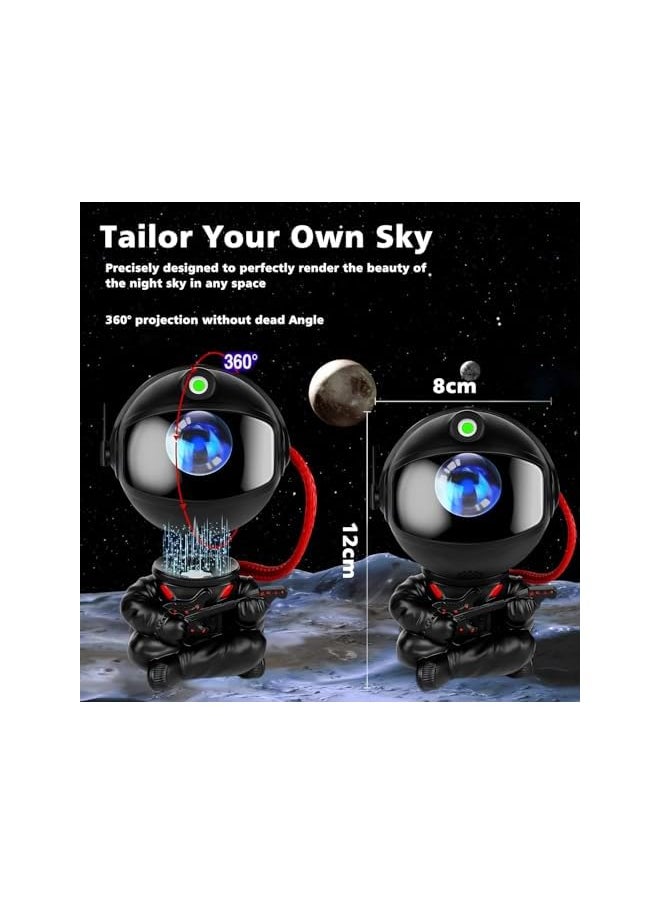 Galaxy Projector, Astronaut Star Projector, Kids Night Light for Bedroom, Adult Playroom,Ceiling, Room Decoration