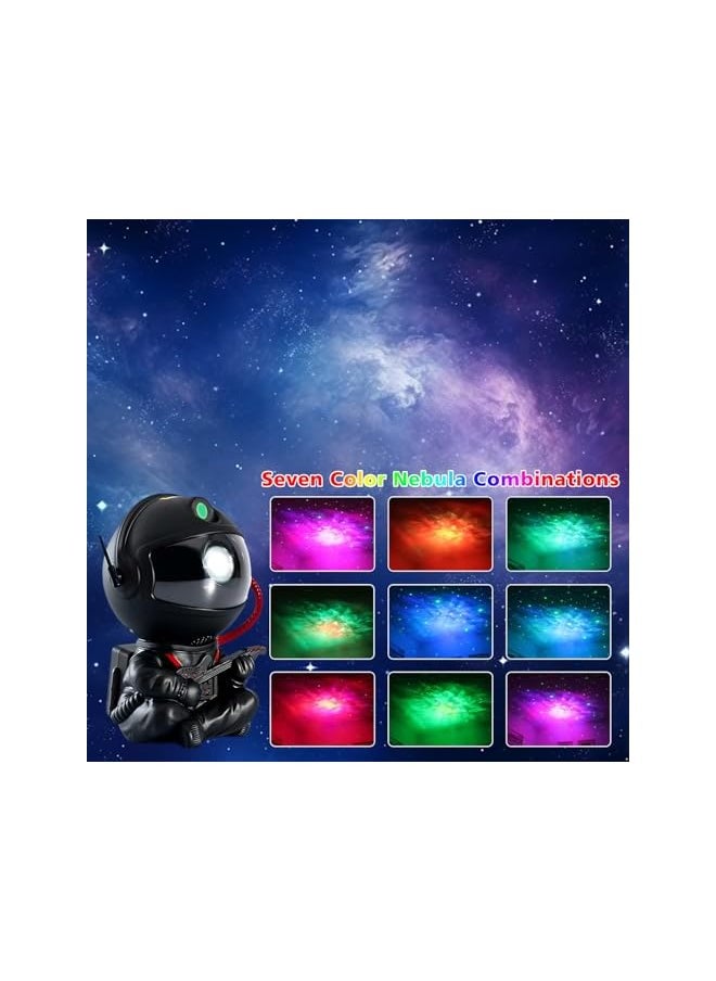 Galaxy Projector, Astronaut Star Projector, Kids Night Light for Bedroom, Adult Playroom,Ceiling, Room Decoration