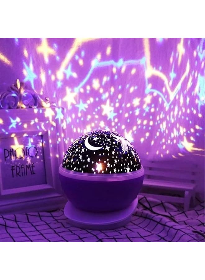 Projector Night Light For Girls And Boys - Starry Sky Night Light | Magic Sleep Projector Toddler | Projector Light For Girls | Projection Night Light Baby | Night Light Projector Boys