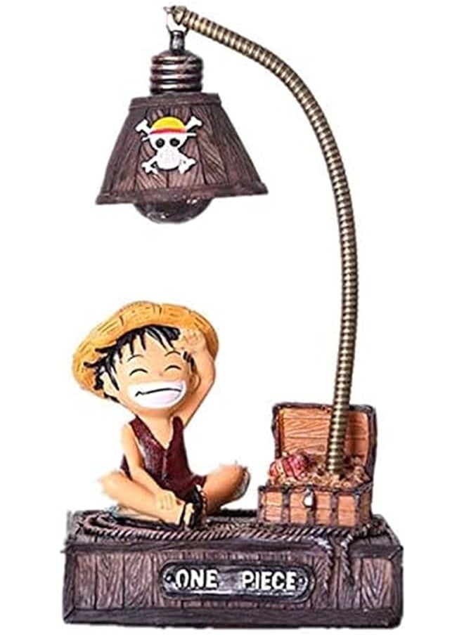 ONE PIECE Monkey Luffy Chopper Table Lamp LED Night Light Green Resin Decorative lighting great gifts