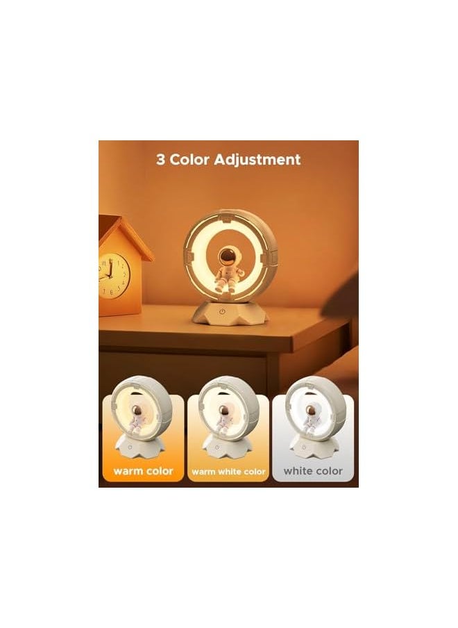Night Light for Kids, Space Toddler Night Light for Boys and Girls, Rechargeable Night Light for Baby Nursery, Portable Night Lamp with 3 Lighting Modes, Cute Room Decor